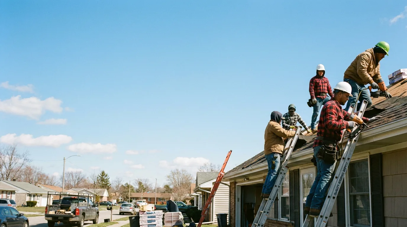 Roofing in Vandalia, IL near me